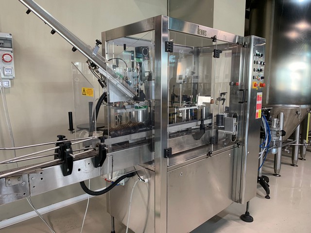 Linea di imbottigliamento per Birra Borelli Usata 9