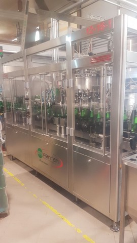 Linea di imbottigliamento per Birra Borelli Usata 3