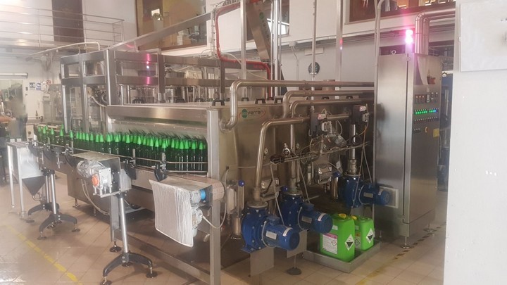 Linea di imbottigliamento per Birra Borelli Usata 4