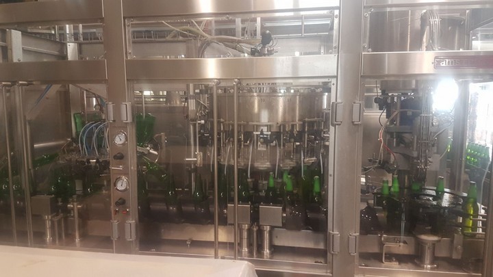 Linea di imbottigliamento per Birra Borelli Usata 5