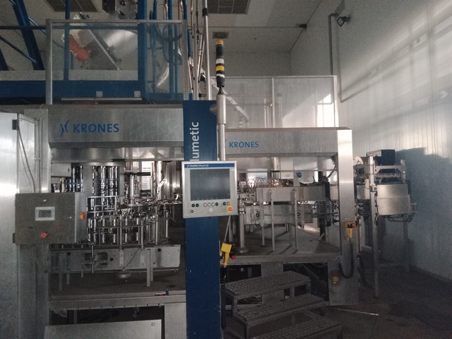 Used Complete Bottling Line CSD Krones 13