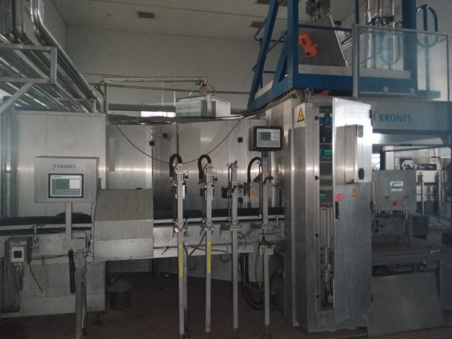 Used Complete Bottling Line CSD Krones 14