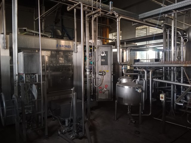 Used Complete Bottling Line CSD Krones 18