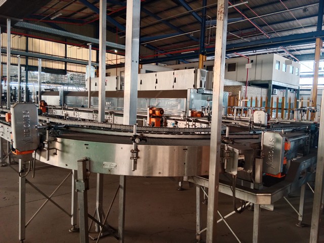 Used Complete Bottling Line CSD Krones 7