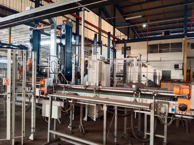 Used Complete Bottling Line CSD Krones 8