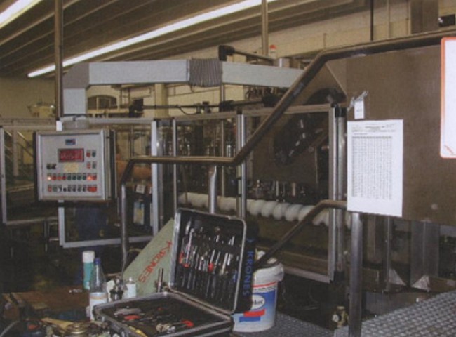 Used Complete Bottling Line Champagne 22