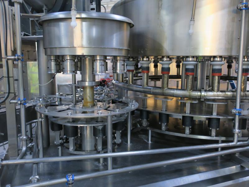 Used Complete Bottling Line Filmatic PET & HDPE 10