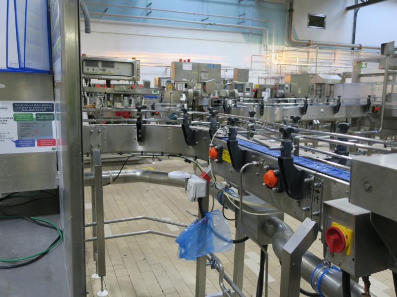 Used Complete Bottling Line Filmatic PET & HDPE 4