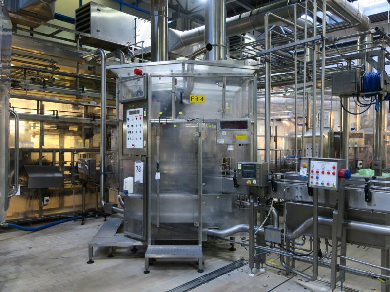 Used Complete Bottling Line Filmatic PET & HDPE 9
