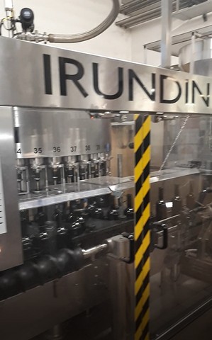 Used Complete Bottling Line Irundin still wine 10