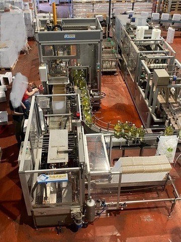 Linea di imbottigliamento Clifom Isobarica Usata 5
