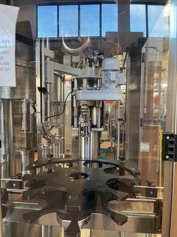 Linea di imbottigliamento Dame Vetro & PET Usata 20