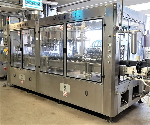 Linea di imbottigliamento MBF 5.000 bph Usata 4