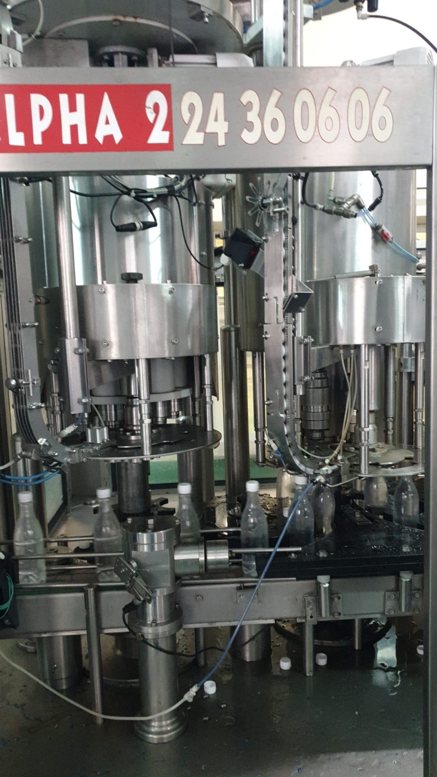 Used Complete Bottling Line PET 4.000 bph 2