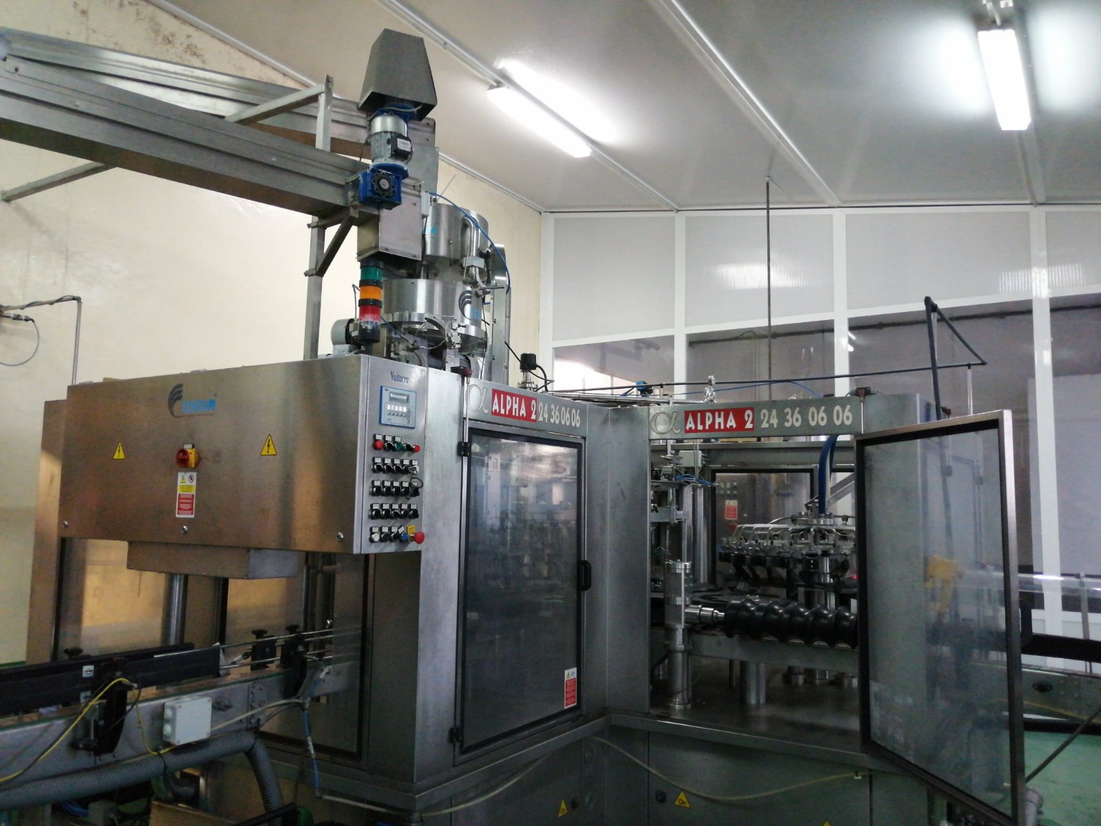 Used Complete Bottling Line PET 4.000 bph 6
