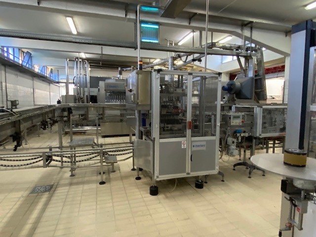 Linea di imbottigliamento per Latte Kosme Usata 18