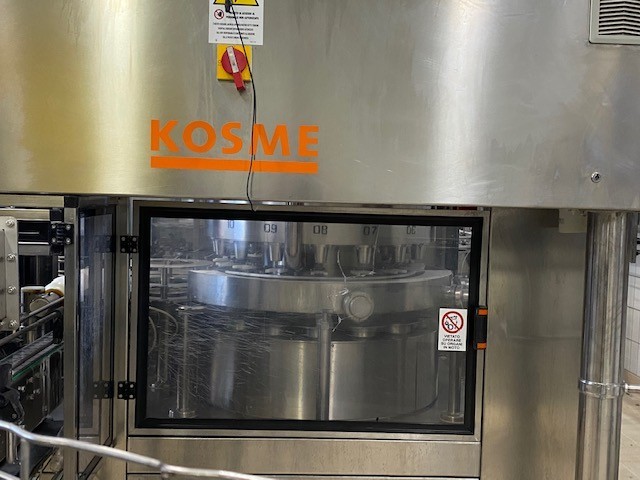 Linea di imbottigliamento per Latte Kosme Usata 5