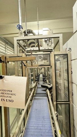 Used Complete Filling Line Kegs Polikeg Comac