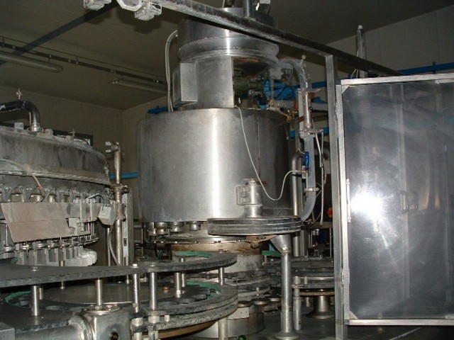 Used Complete Glass Bottling Line 20.000 bph 4