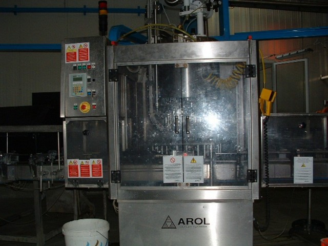 Used Complete Glass Bottling Line 20.000 bph 3