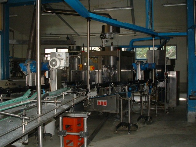 Used Complete Glass Bottling Line 20.000 bph 15