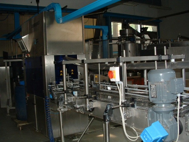 Used Complete Glass Bottling Line 20.000 bph 14