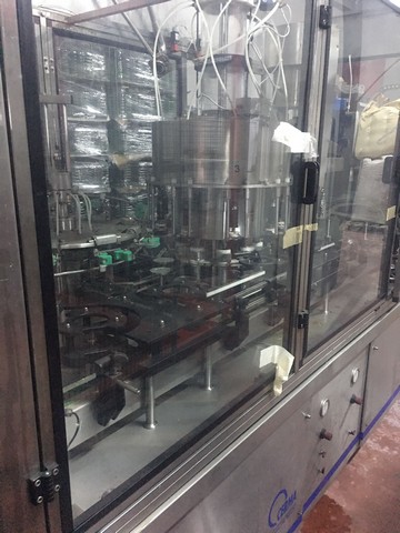 Linea di imbottigliamento per Olio 2.500 bph Usata 15