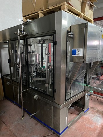 Linea di imbottigliamento per Olio 2.500 bph Usata 8