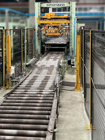 Used Depalletizer Simonazzi Sweep-off basso 2