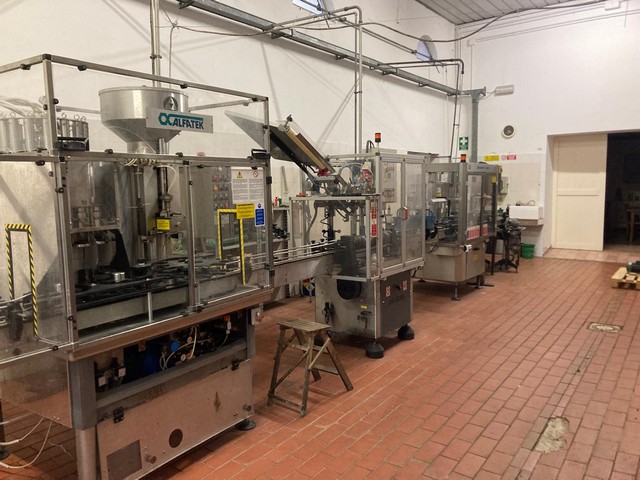Used Complete Isobaric Bottling Line Alfatek 3