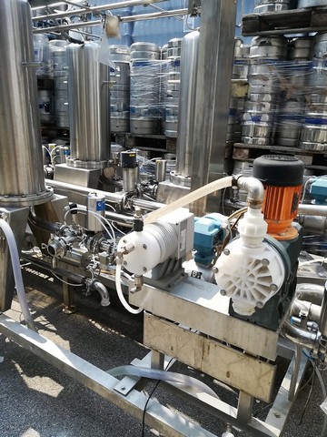 Microfiltrazione Juclas 90-100 hl/h Usato 2