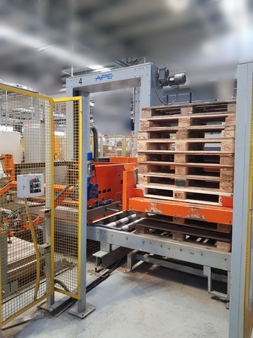 Used Palletizer Ape & Pallet Wrapper Digipacsistemi 3