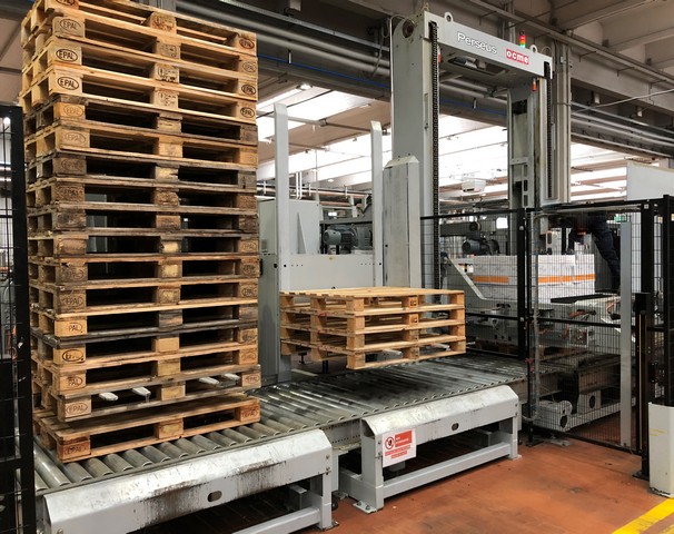 Palletizzatore Ocme perseus LF1 3