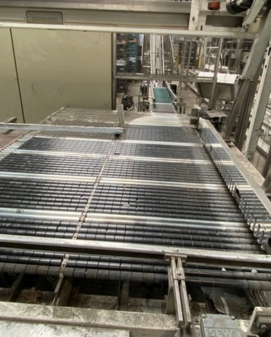 Used Palletizer Procomac Opera PET 10