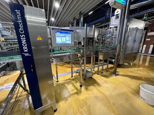 Used Bottle Inspector krones Checkmat 3