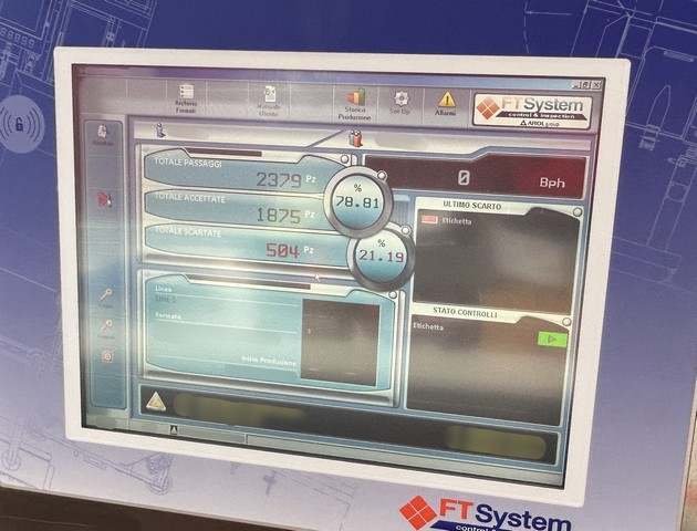 Used Bottle Inspector FT-System 4
