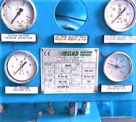 Compressore SIAD 40 Bar Usato 4