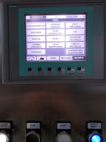 Monoblocco di Riempimento Isobarico Comac 6.6.1.C Usato 19