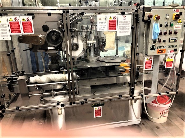 Etichettatrice Sigillatrice Eticap System Usata