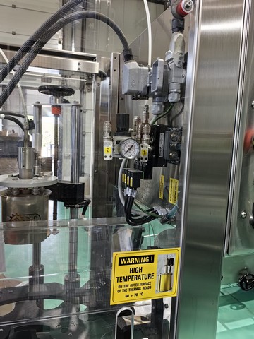 Capsulatrice Robino&Galandrino Minibloc ottico Usata 6