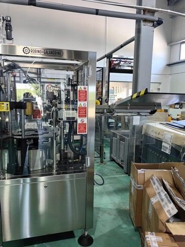 Capsulatrice Robino&Galandrino Minibloc ottico Usata 8