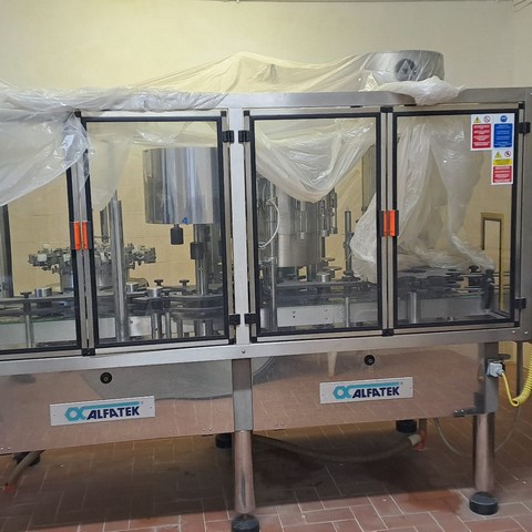 Used Filling Monoblock Alfatek 12.4.12.1 8