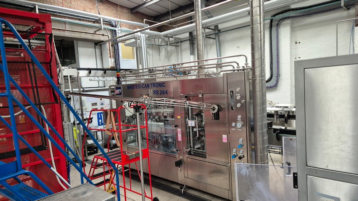 Used complete canning isobaric line 12.000 bph 15