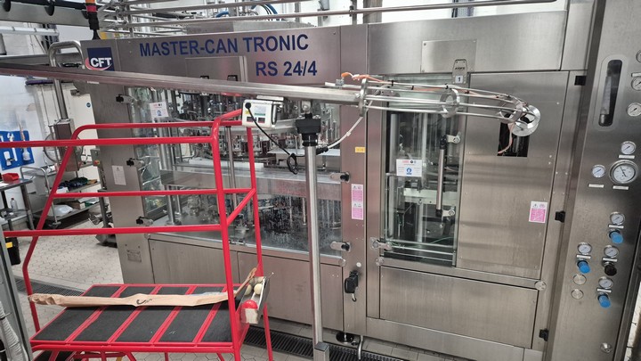 Used complete canning isobaric line 12.000 bph 2
