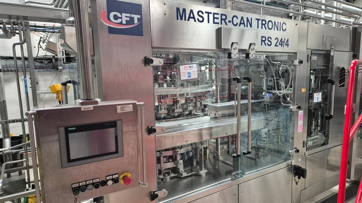 Used complete canning isobaric line 12.000 bph 3