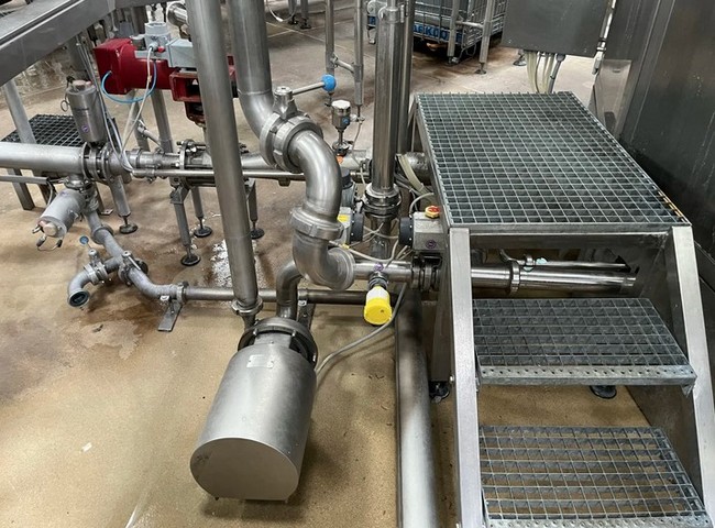 Linea di imbottigliamento usata PET 25.000 bph