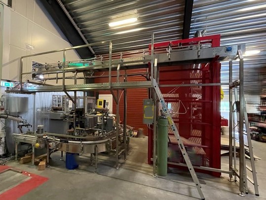 Linea di imbottigliamento lattine 10.000 cph usata 3