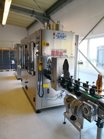 Linea di imbottigliamento Birra usata Cimec 4
