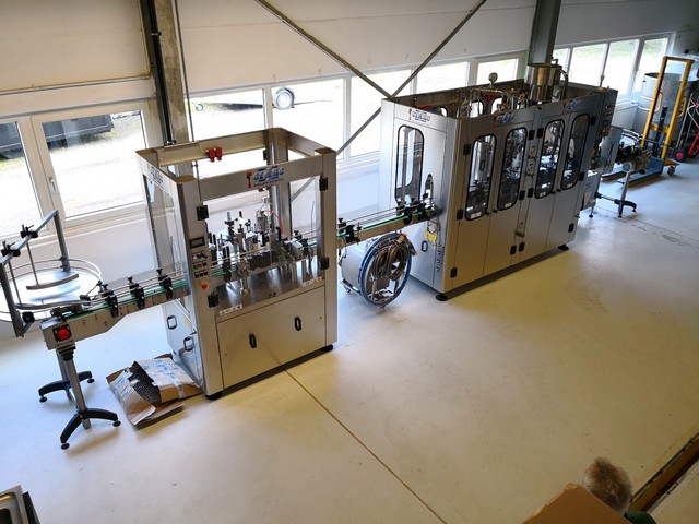 Linea di imbottigliamento Birra usata Cimec 5