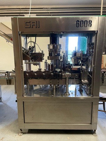 Used Complete Bottling Line GAI 1.500 bph 7